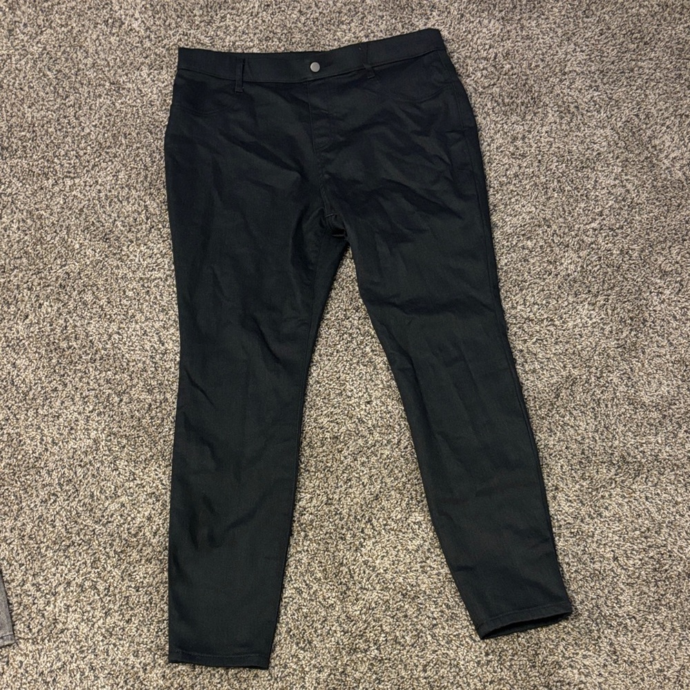 Black Slim Fit Pants